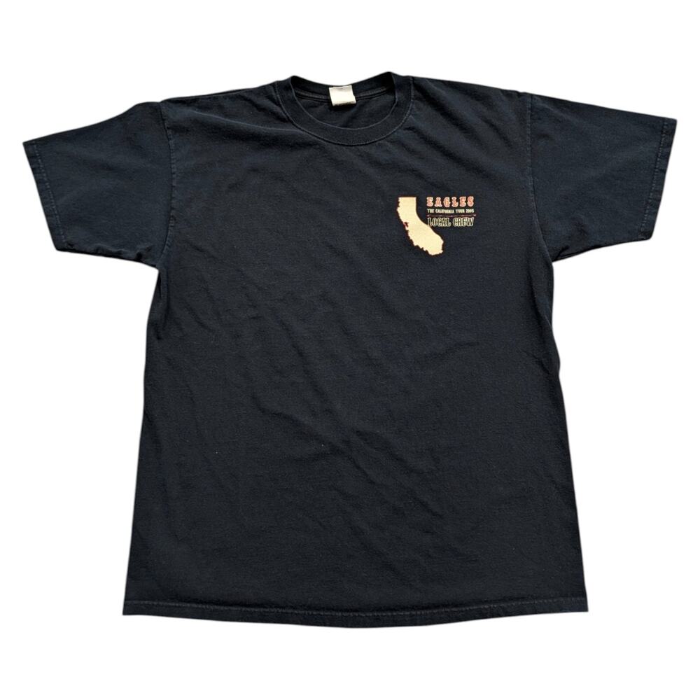 2005 Eagles The California Tour Local Crew T Shirt